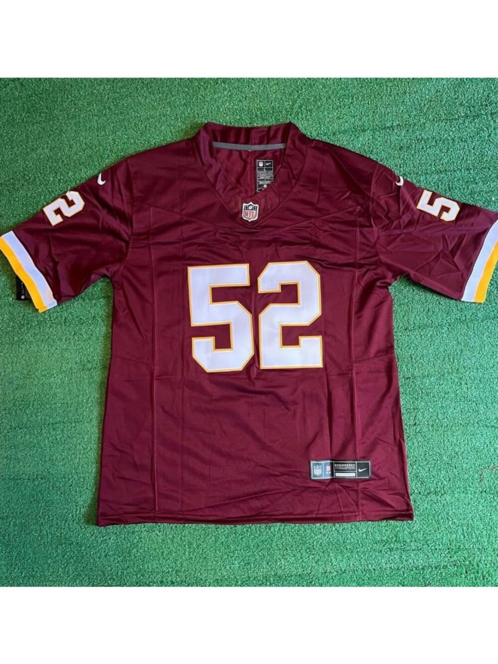 Sonny Styles Burgundy Jersey Stitched Vapor
